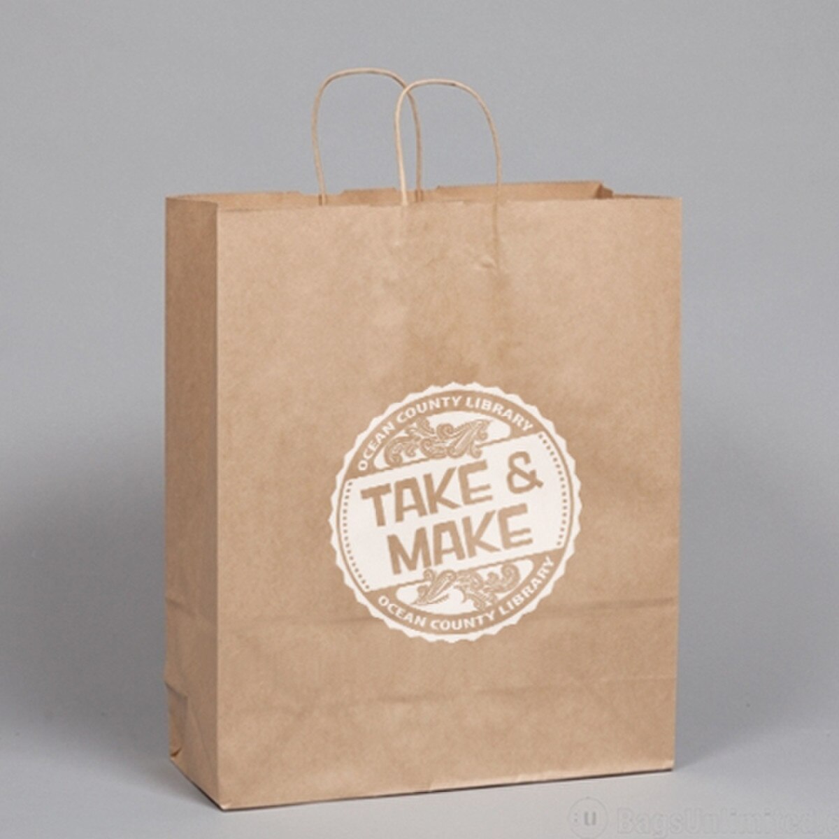 Natural Kraft Paper Custom PRINTED